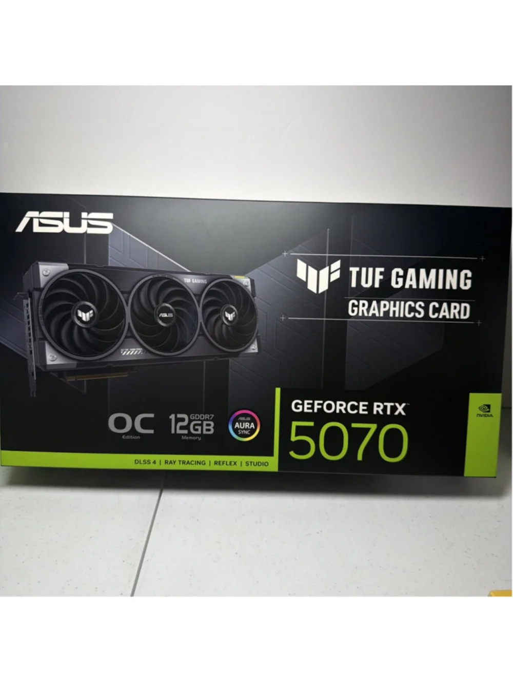 NEW SEALED ASUS TUF Gaming GeForce RTX 5070 OC Edition 12GB GDDR7 GPU